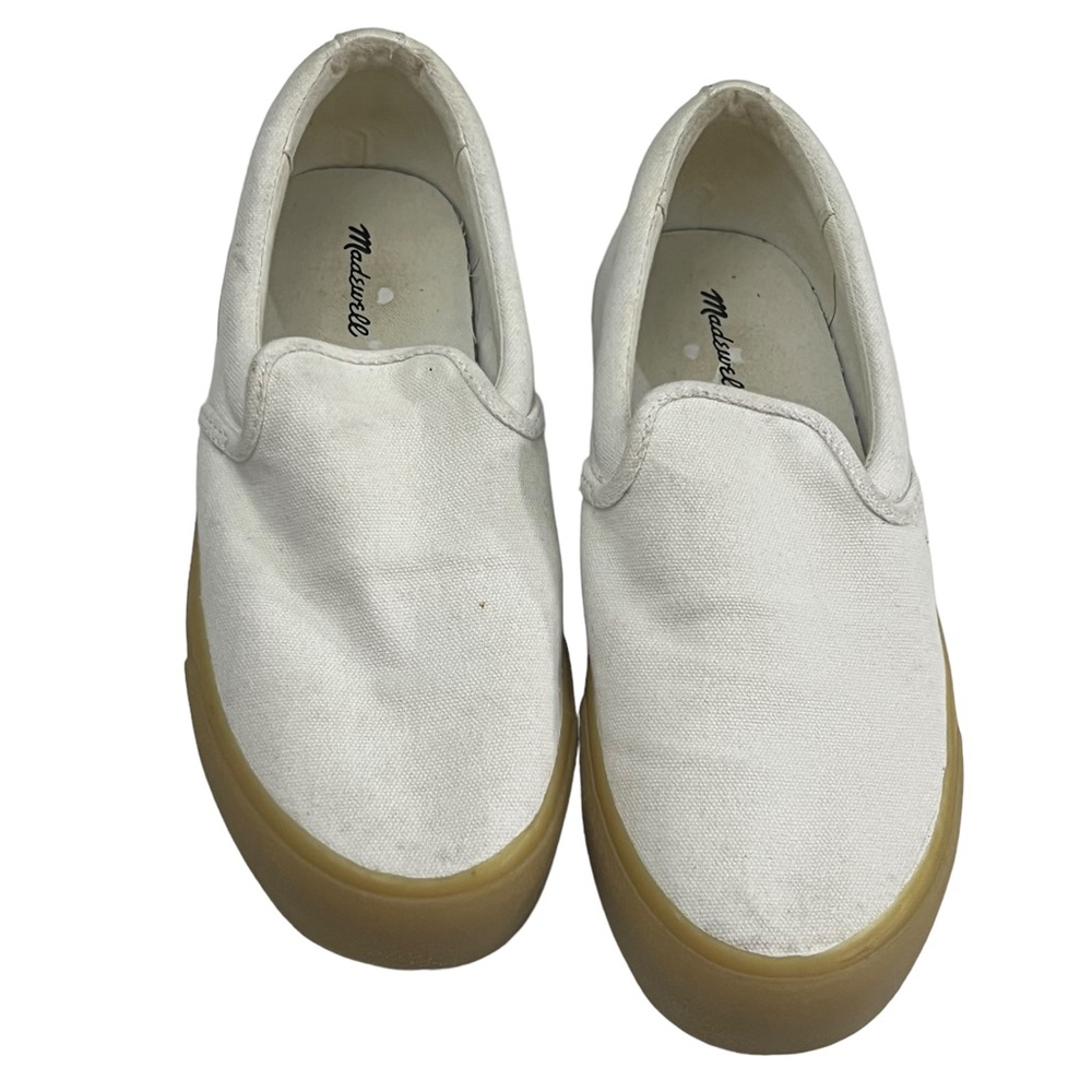 Shoes - Madewell Sidewalk Slip-On Sneakers in Recycled Canvas EUC men7.5 women 9